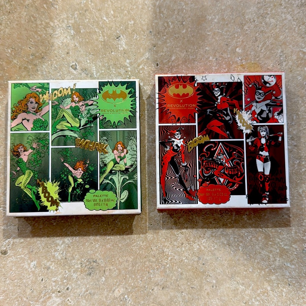🎉EXCLUSIVE LIMITED EDITION🎉Revolution x Batman 2pc. Makeup Palette Collection!